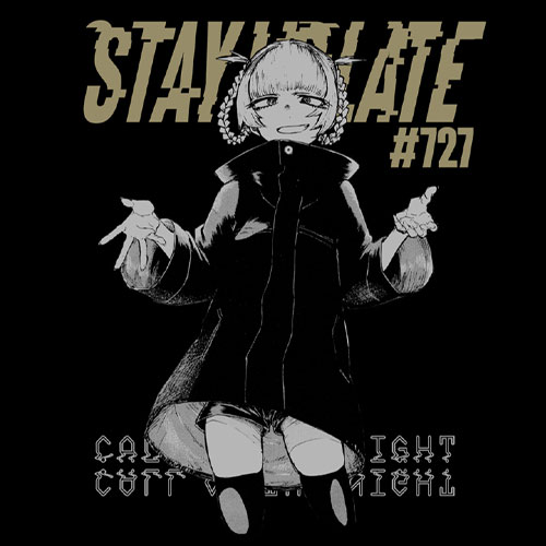 Call of the Night T-shirt /BLACK-M