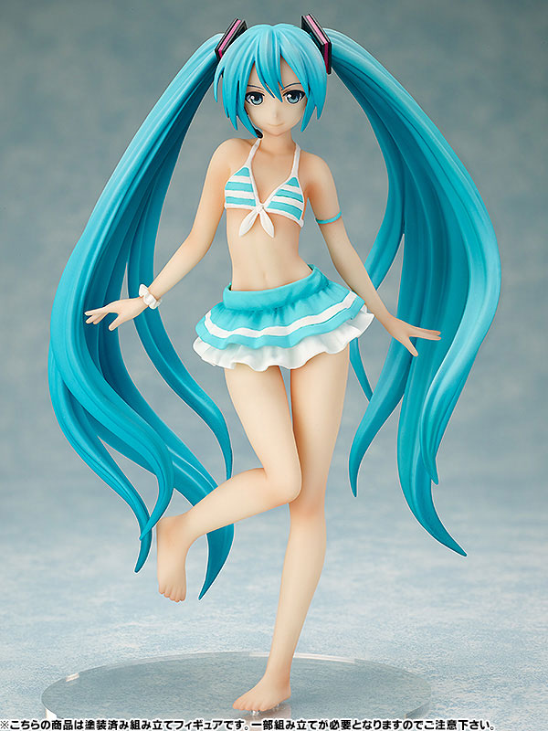 S-style - Character Vocal Series 01: Hatsune Miku Swimsuit Ver. 1/12 Pre-painted Assembly Figure