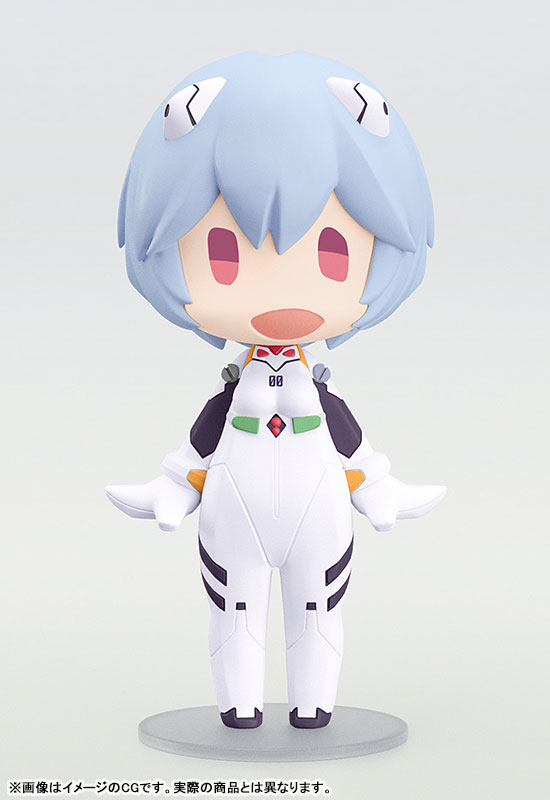 HELLO! GOOD SMILE Rebuild of Evangelion Rei Ayanami Posable Figure