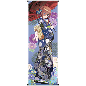 CharaDitional Toy The Quintessential Quintuplets Yuuzen Pattern Life-size Wall Scroll (Miku)