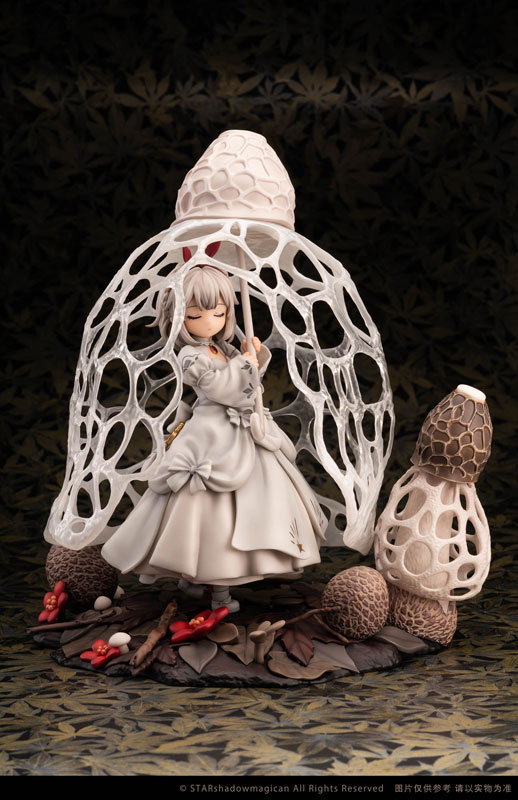 Mushroom Girls Series No.2 Kinugasatake 1/1 Complete Figure