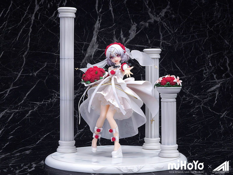 [AmiAmi Exclusive Bonus] Honkai Impact 3rd Theresa Apocalypse Rosy Bridesmaid Ver. 1/8 Complete Figure