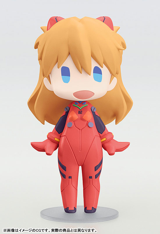 HELLO! GOOD SMILE Rebuild of Evangelion Asuka Langley Shikinami Posable Figure